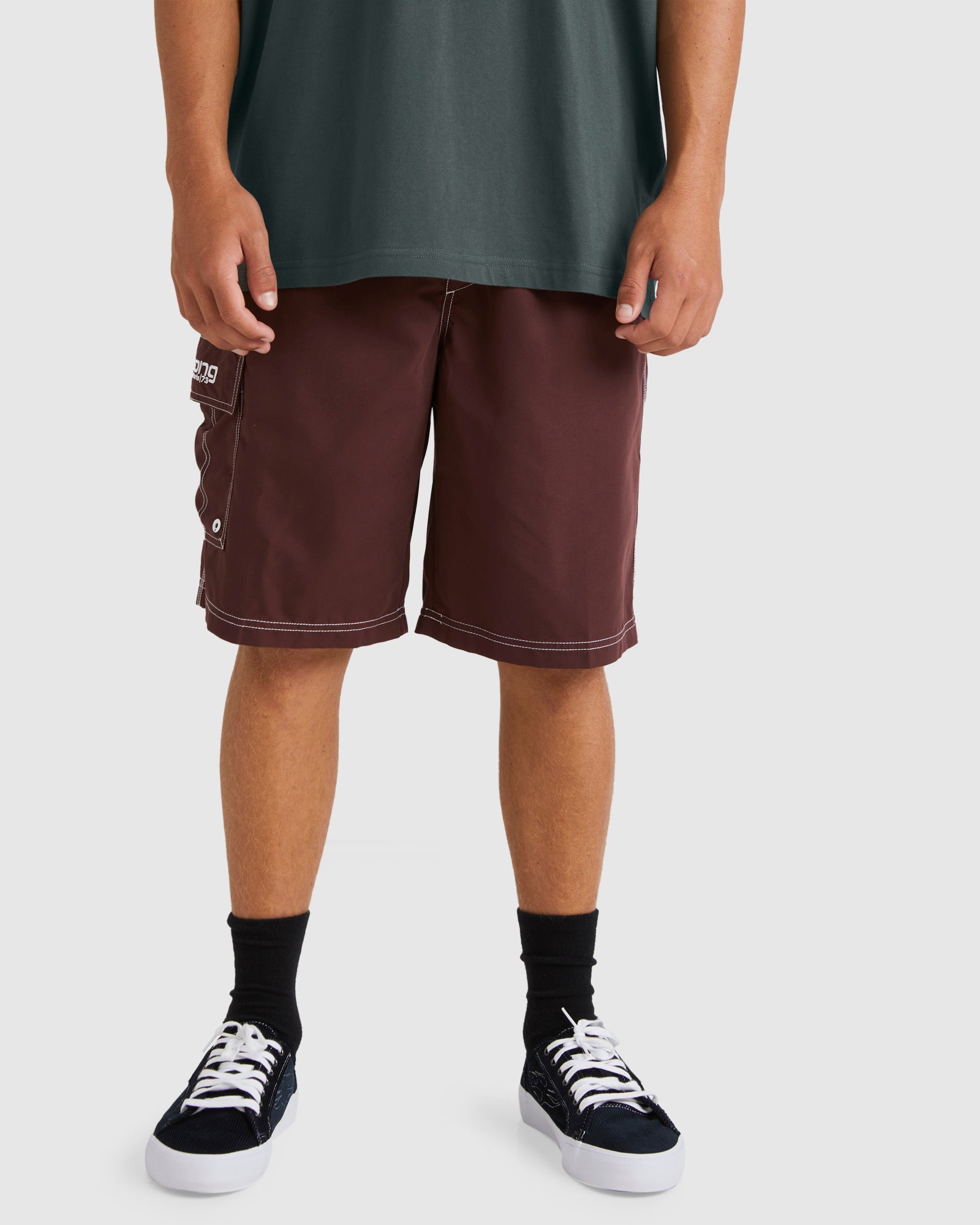 Mens Throw On 21" Boardshorts
