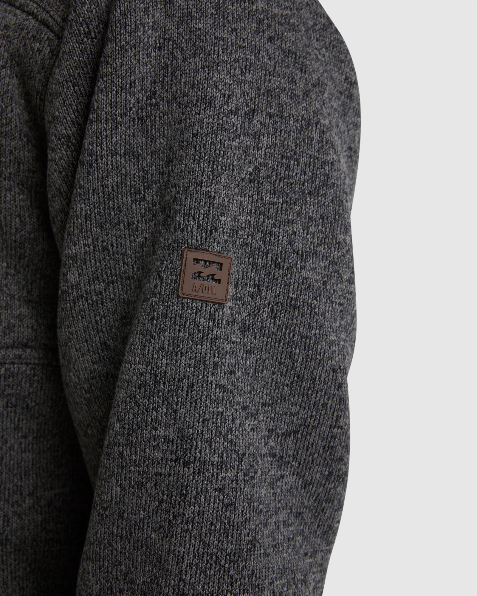 Mens A/Div Boundary Sherpa Zip Up Hoodie