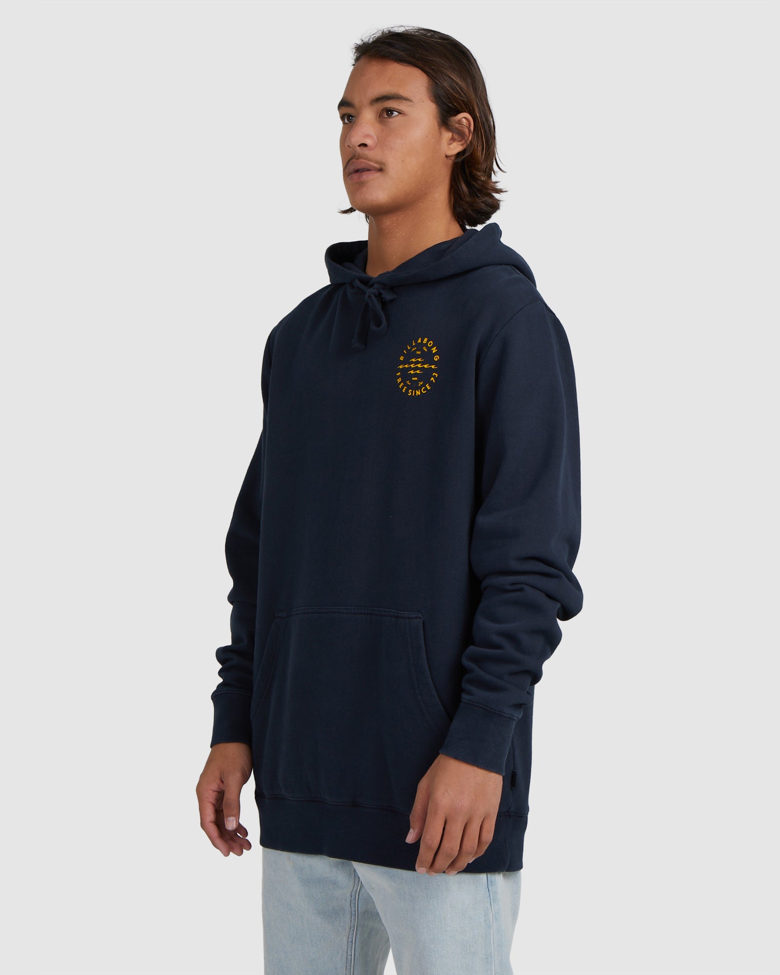 Mens Big Wave Daz Pullover Hoodie