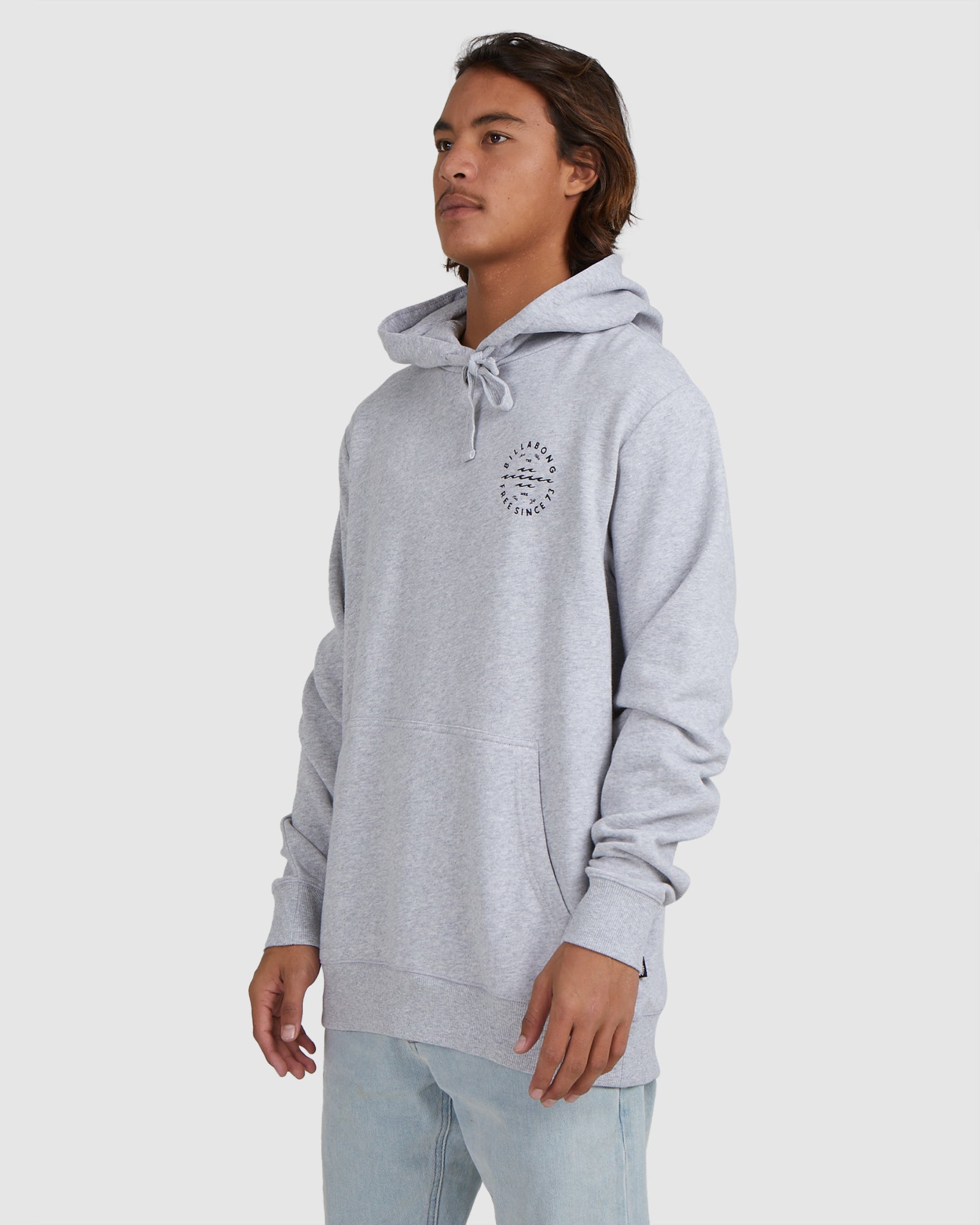 Mens Big Wave Daz Pullover Hoodie