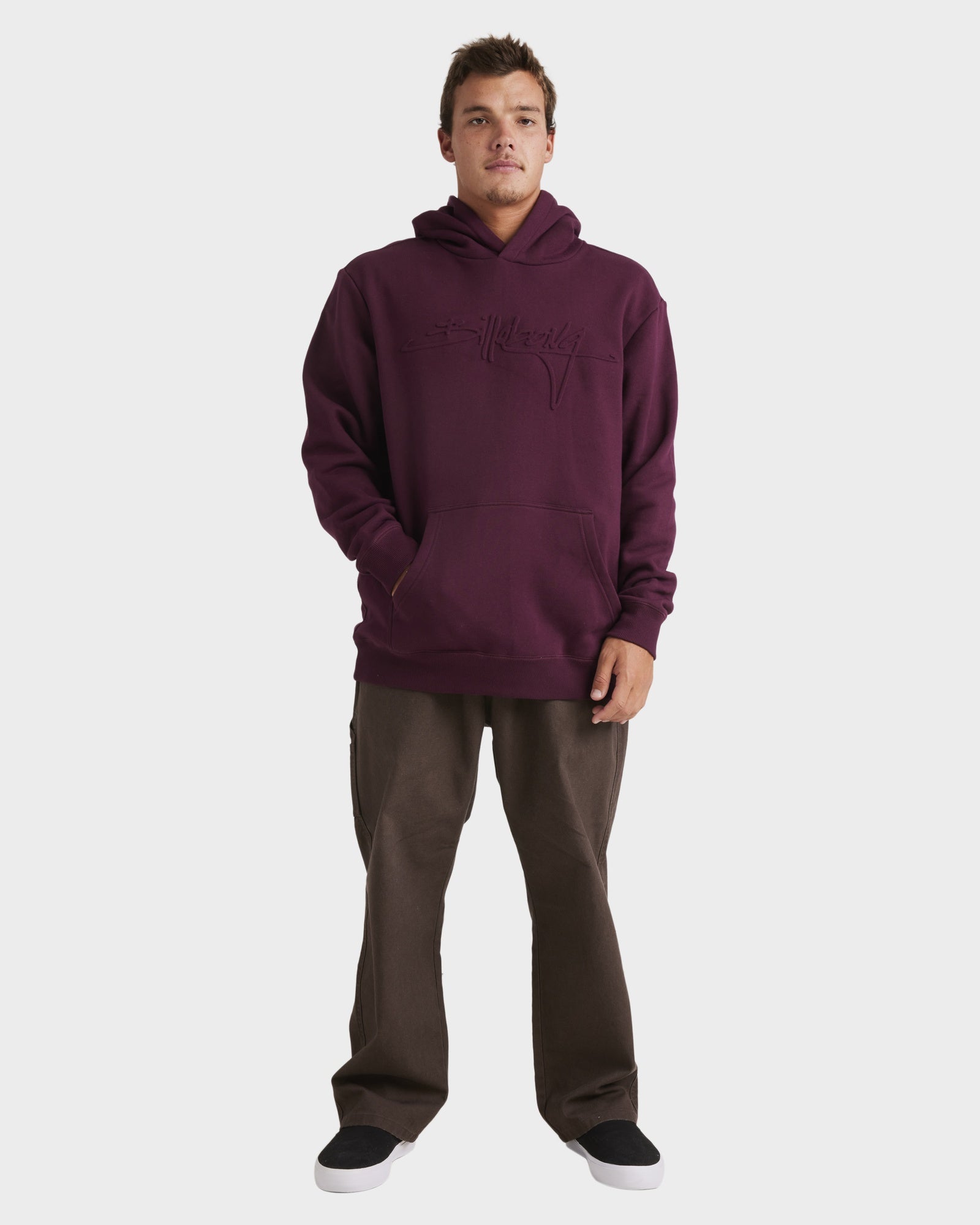 Mens Tonal Boss Pullover Hoodie