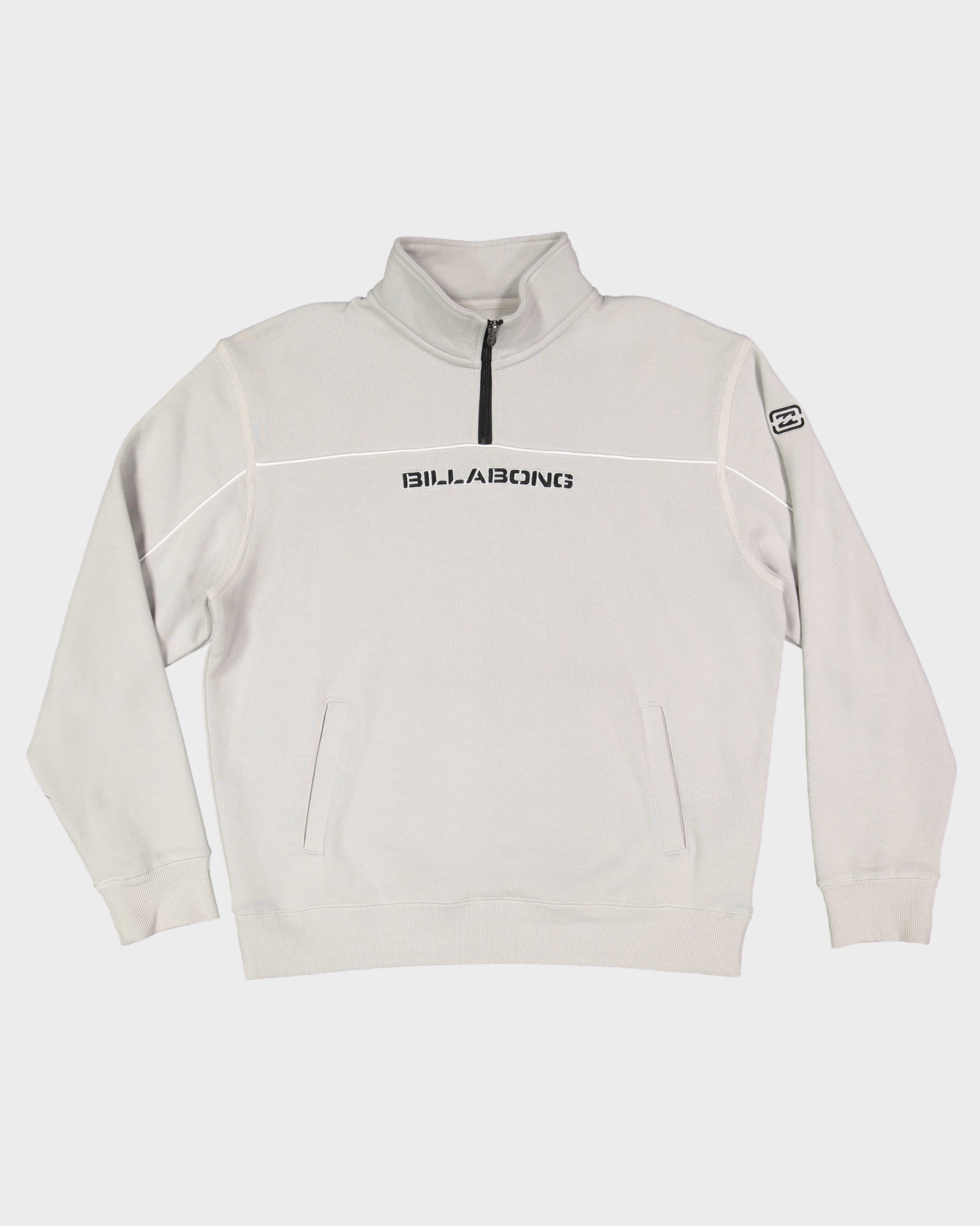 Mens Bracket Half Zip Hoodie