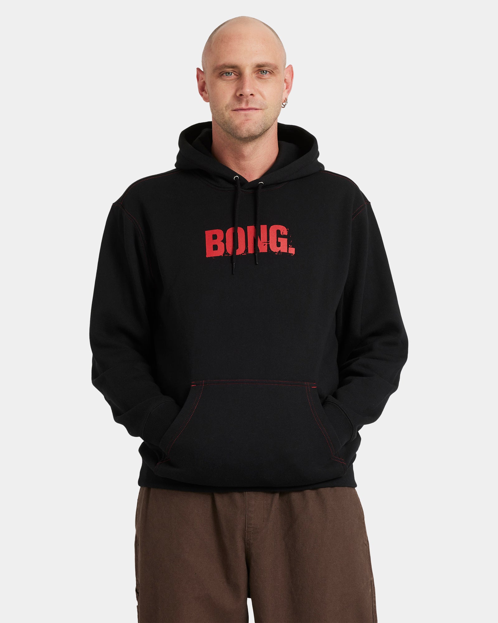 Mens Bong Core Pullover Hoodie