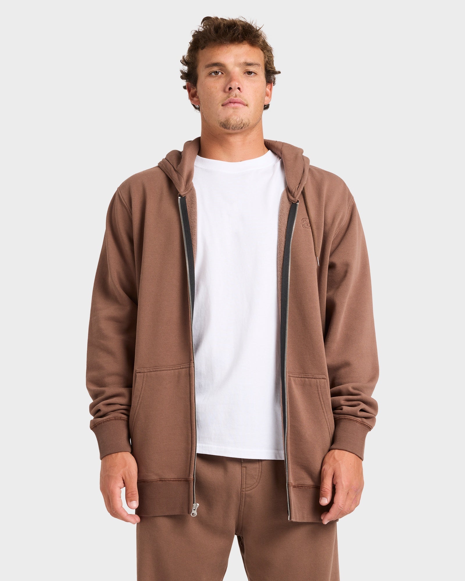Mens Premium Wave Wash Zip Up Hoodie – Billabong