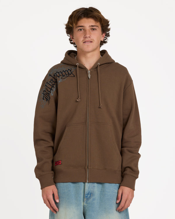 Mens Immortal Blast Zip Up Hoodie