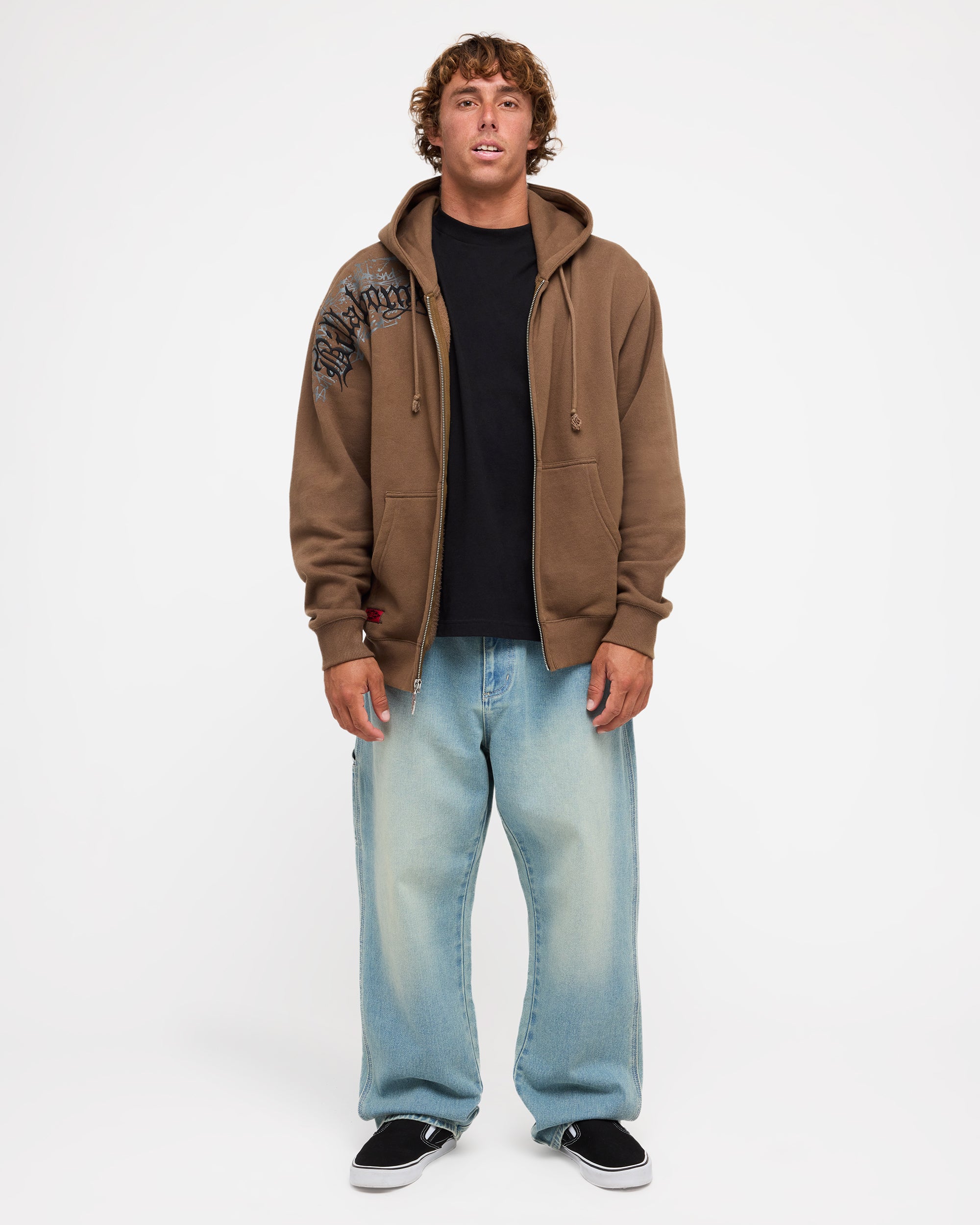 Mens Immortal Blast Zip Up Hoodie