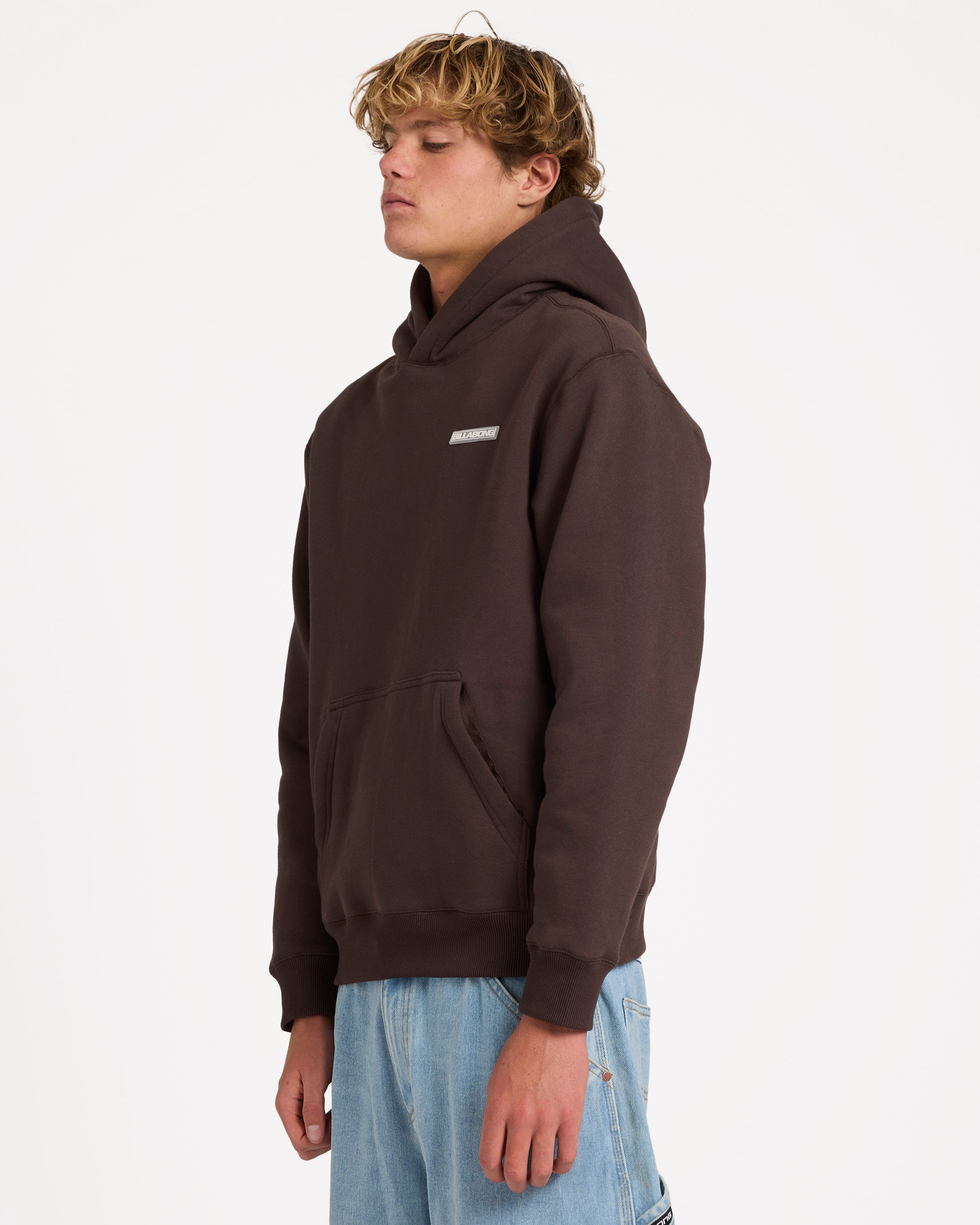 Mens A/Div Slant Pullover Hoodie