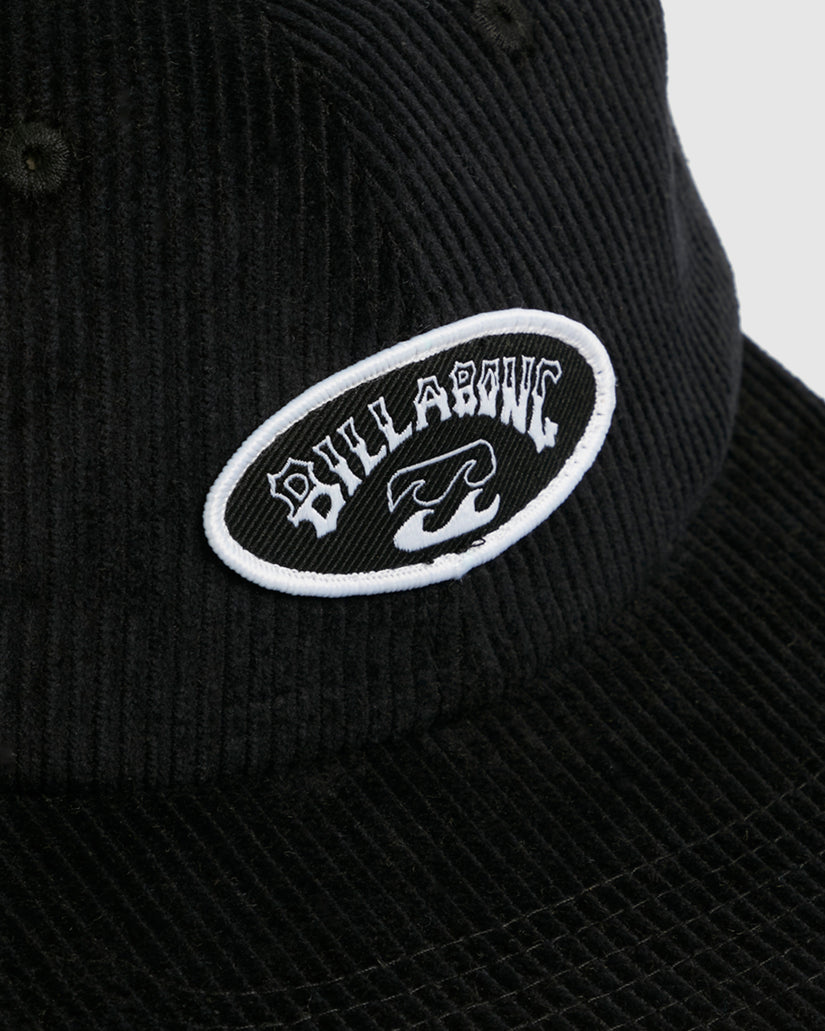 Base Snapback Cap Mens Base Snapback Cap - BLACK CORDUROY | Billabong AU