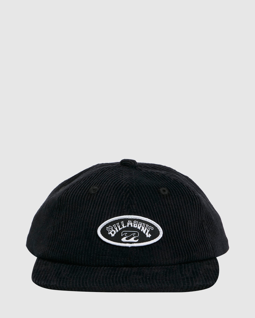 Base Snapback Cap Mens Base Snapback Cap - BLACK CORDUROY | Billabong AU