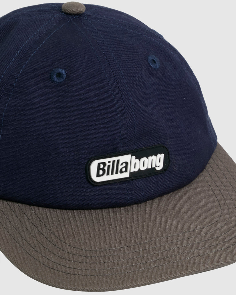 Mens Base Snapback Cap - DUSTY NAVY | Billabong AU