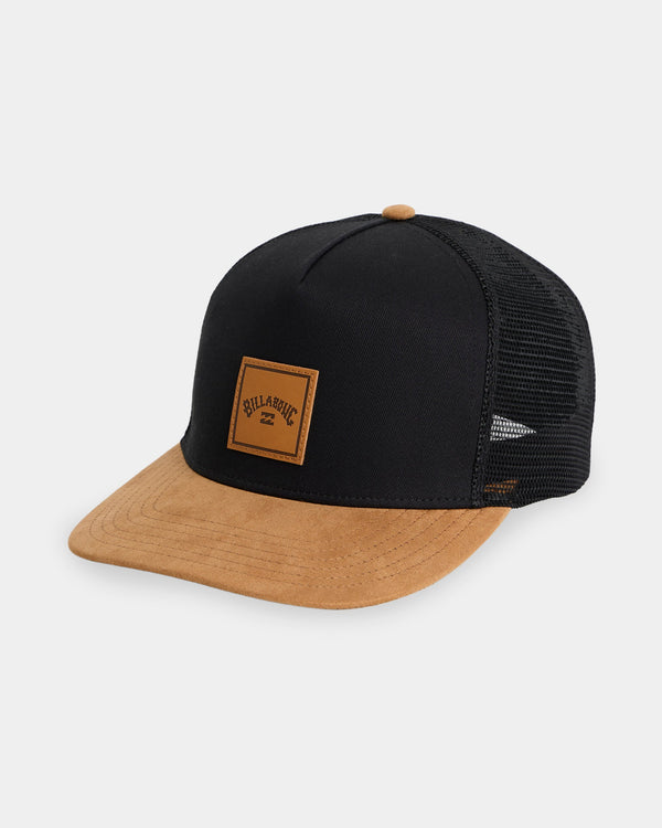 Mens Stacked Snapback Cap