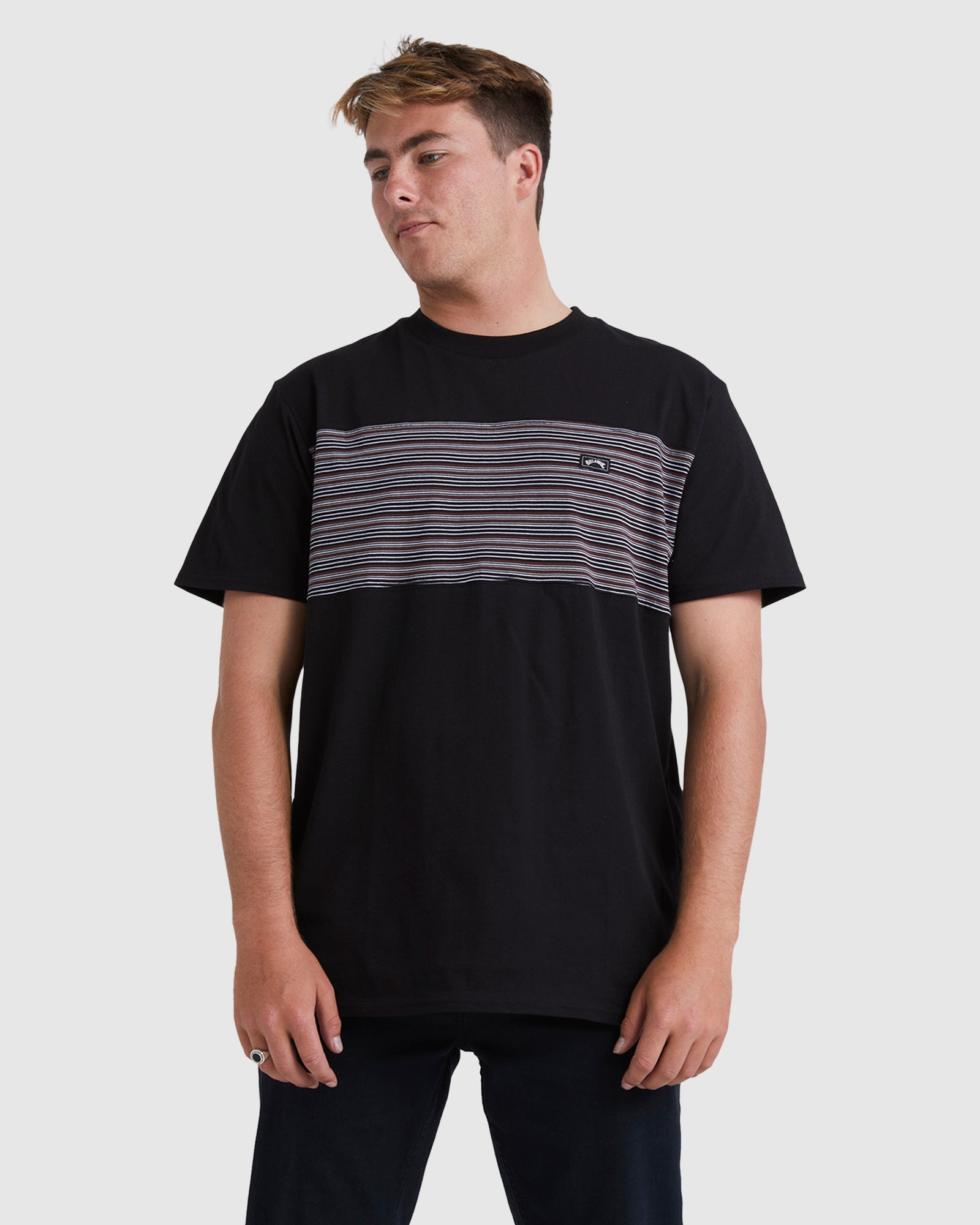 Mens Banded Die Cut T-Shirt