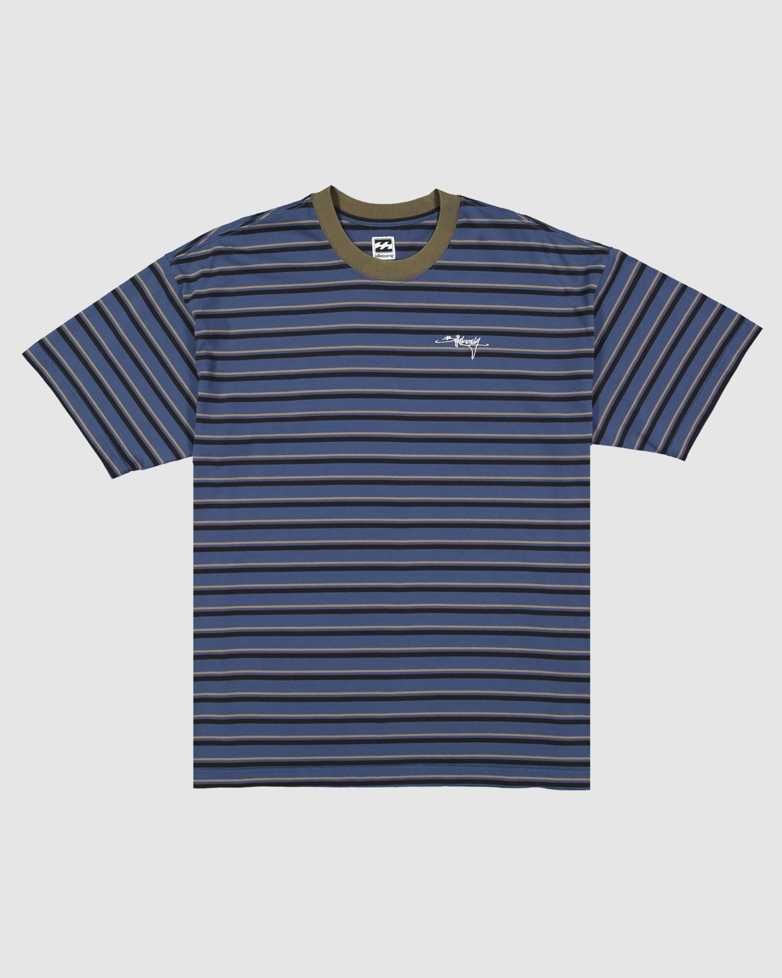 Mens Backbeach Stripe T-Shirt