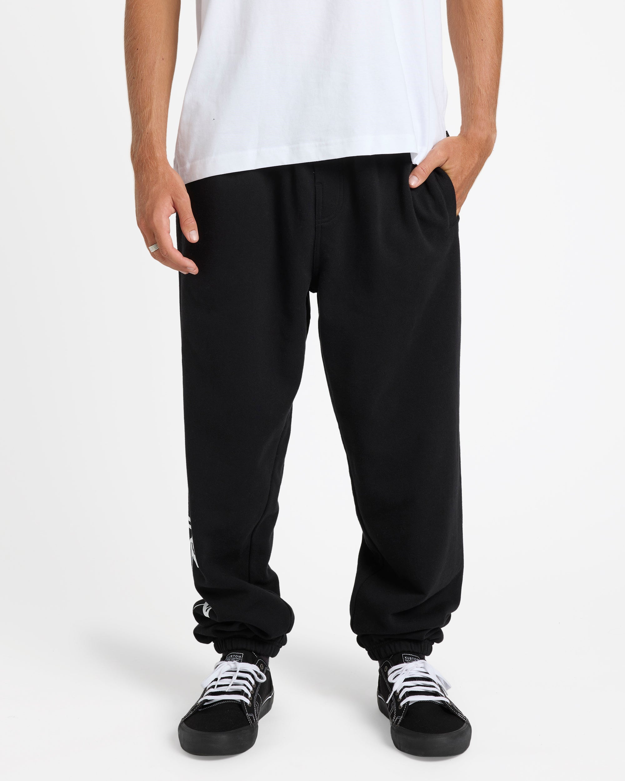 Billabong Mens Walled Trackpants (Light Grey Heather) main image 0