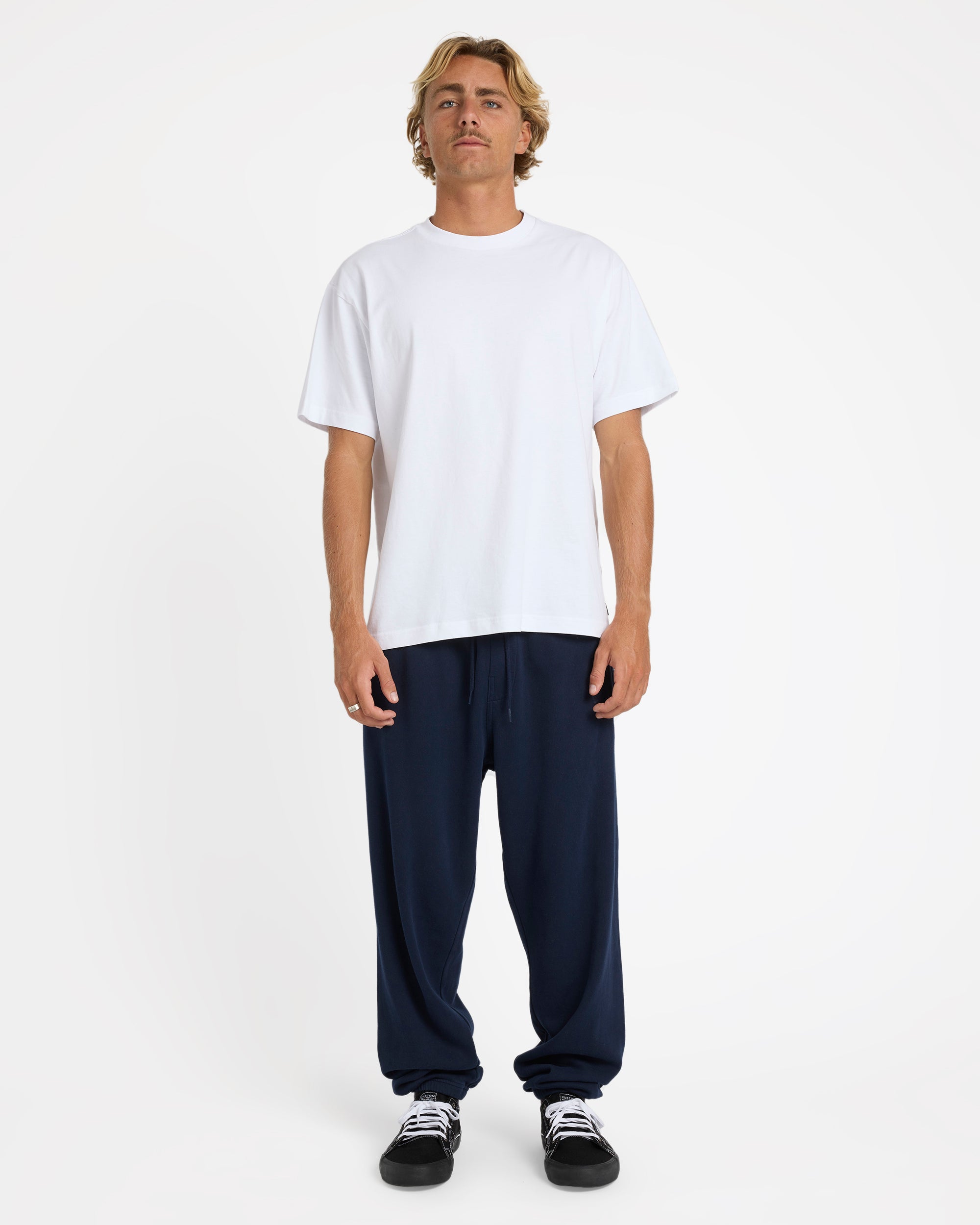 Mens Premium Wave Washed Trackpants