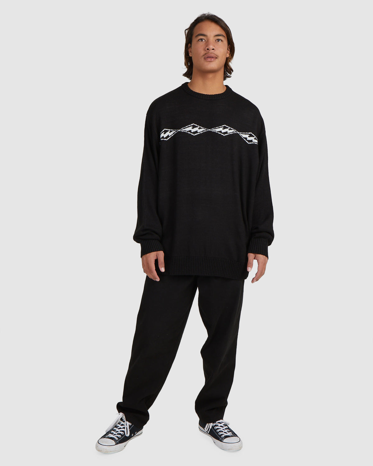 Mens Diamond Daze Crew Neck