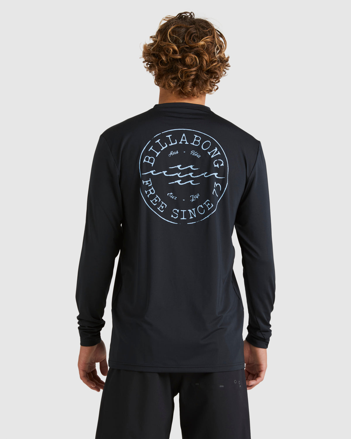 Mens Big Wave Daz Long Sleeve Long Sleeve Rash Vest