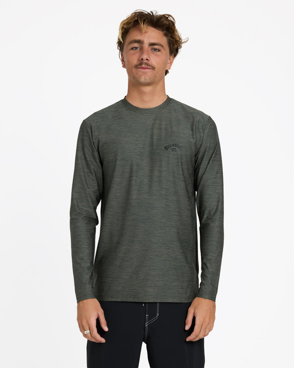 Mens Shoreline Loose Fit Long Sleeve Rash Vest