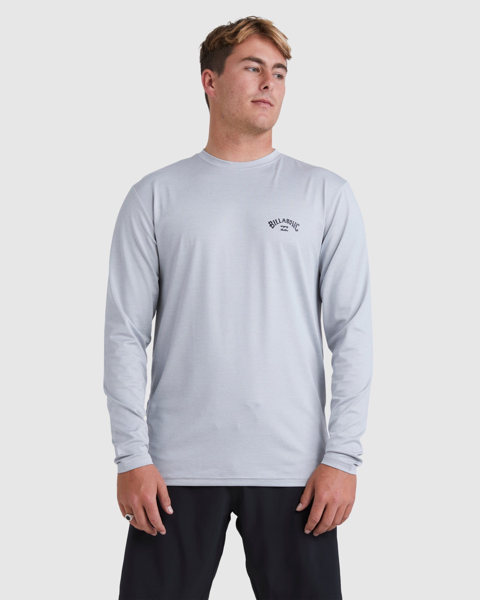 Mens Shoreline Long Sleeve Rash Vest