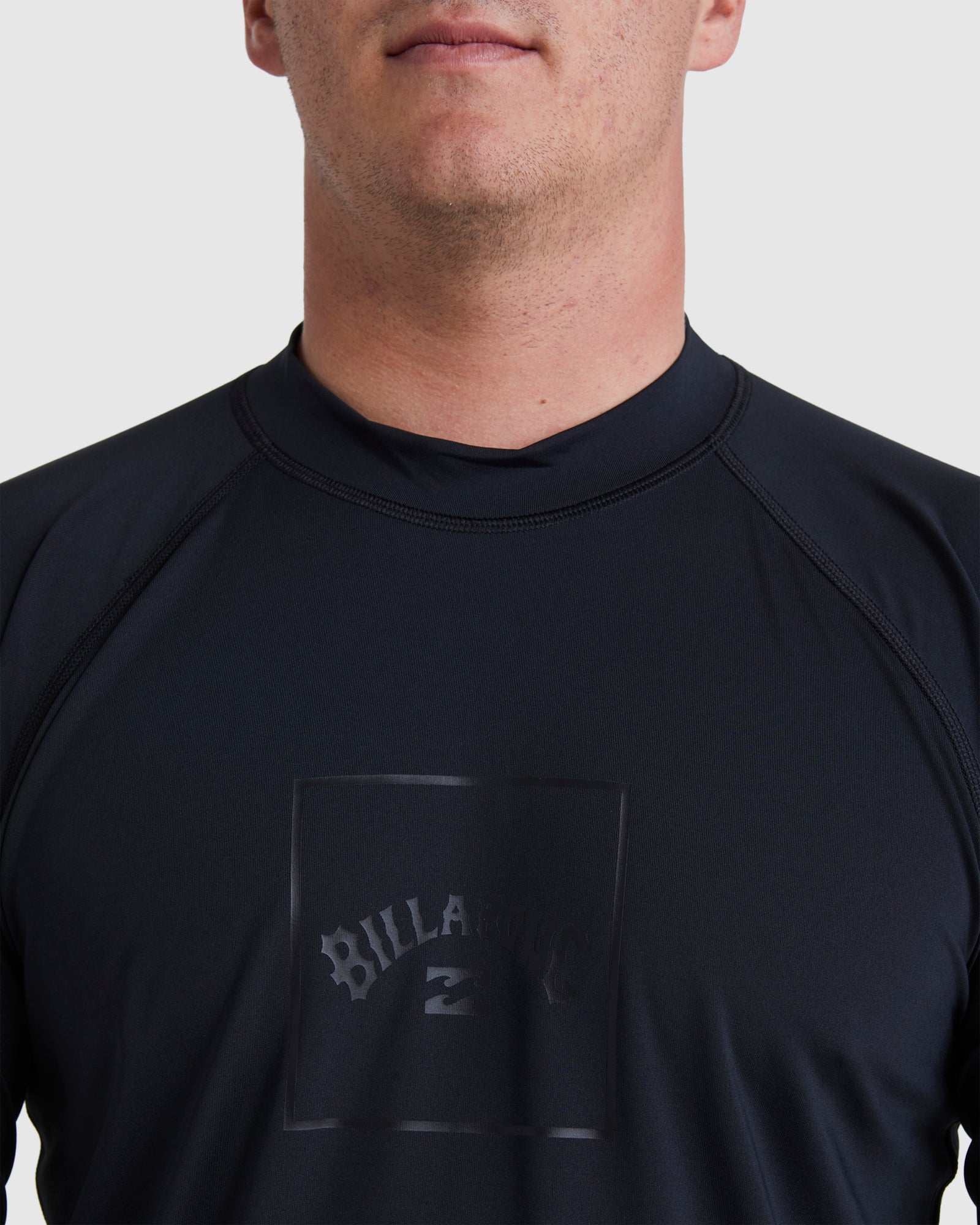 Mens Boxed Arch Long Sleeve Rash Vest