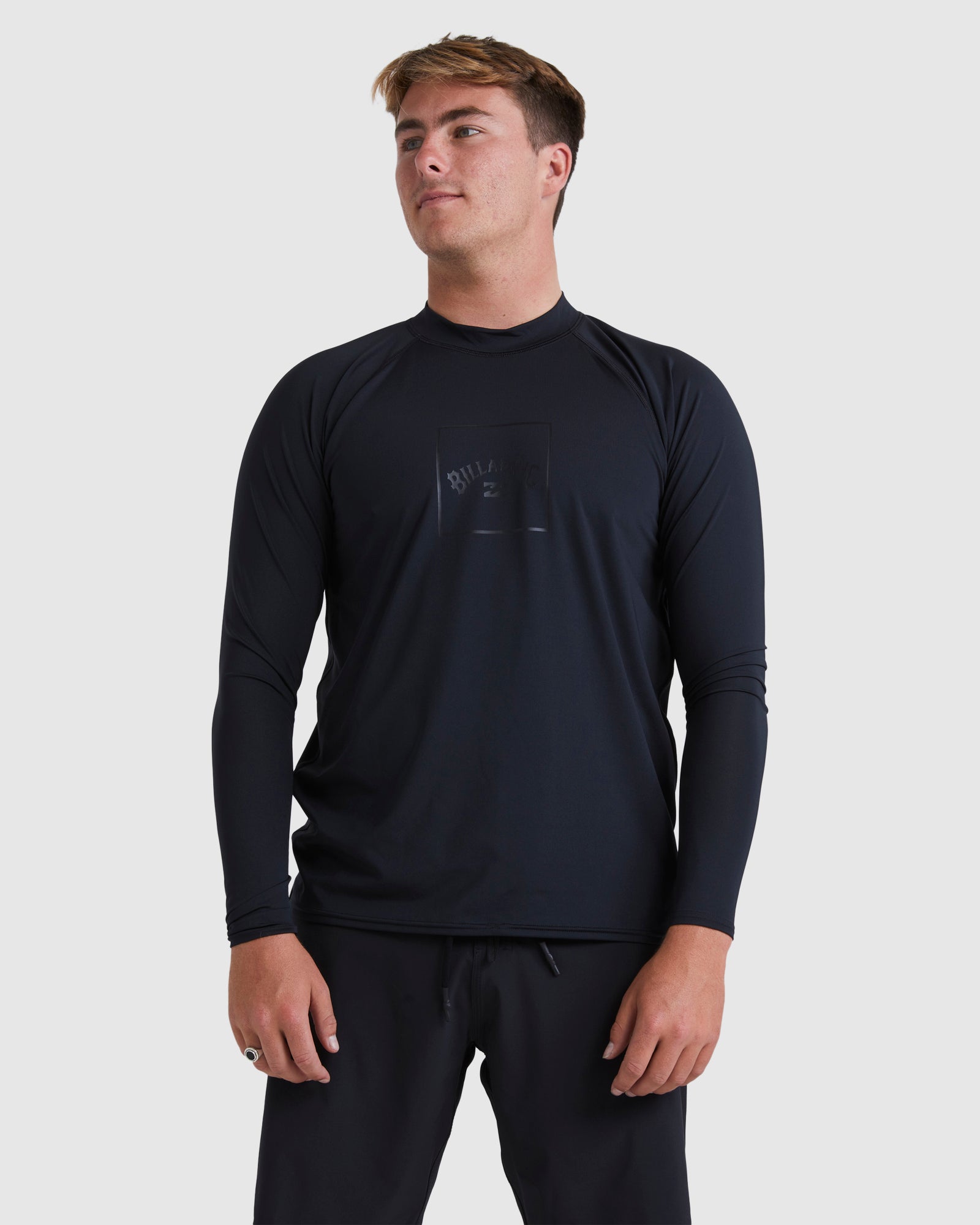 Mens Boxed Arch Long Sleeve Rash Vest