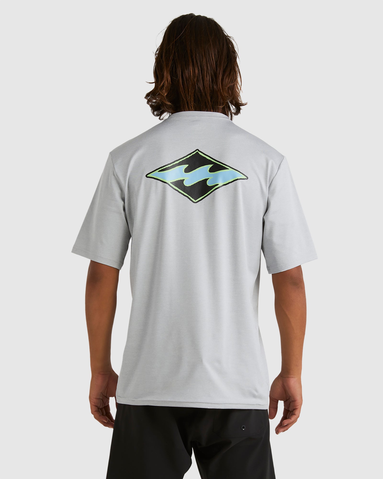 Mens Diamond Shoreline Rash Vest