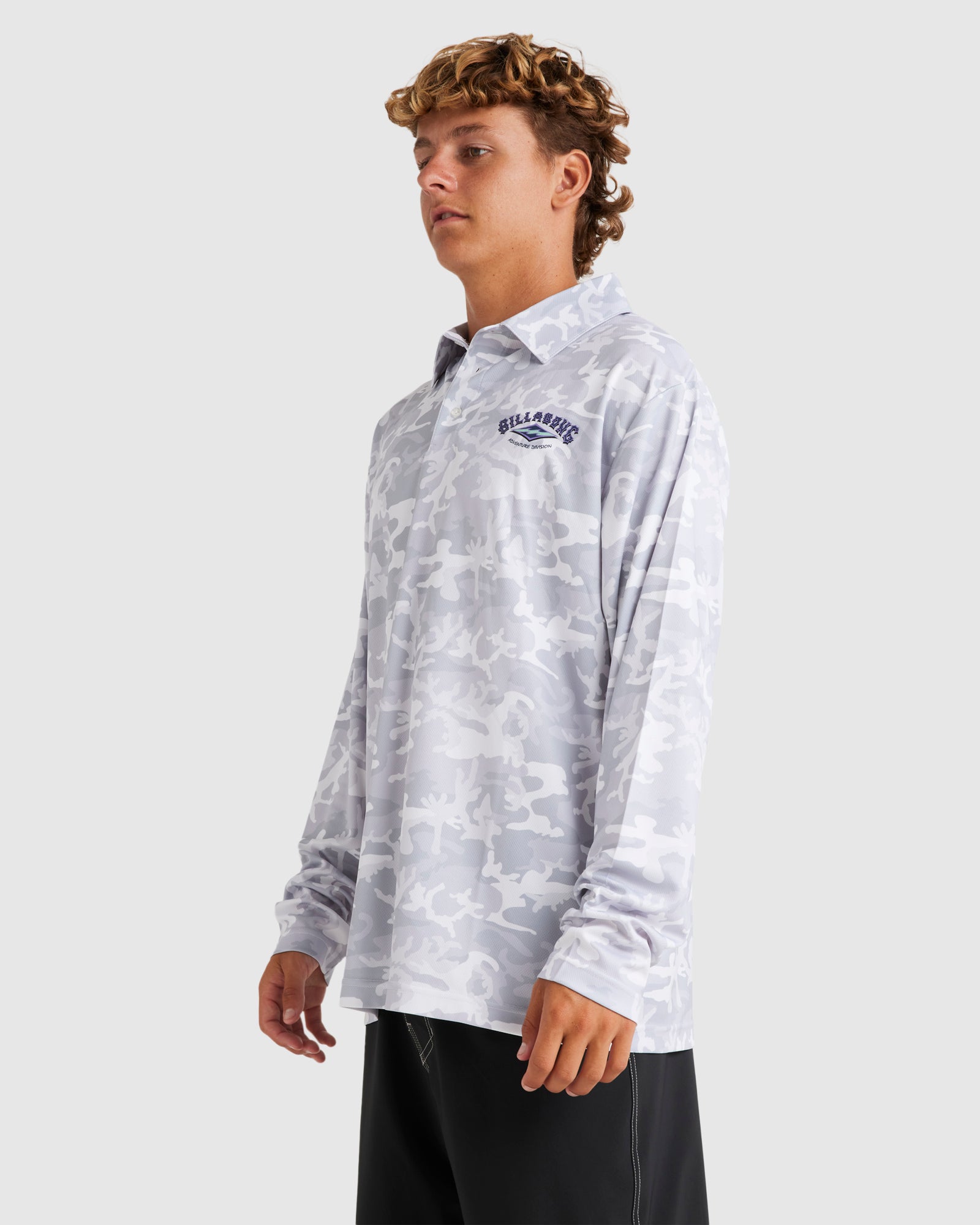Mens Fisho UPF 50 Long Sleeve Surf Shirt