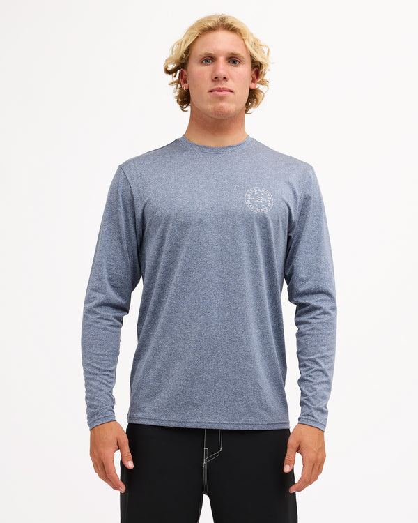 Mens Big Wave Daz Loose Fit Long Sleeve Rash Vest