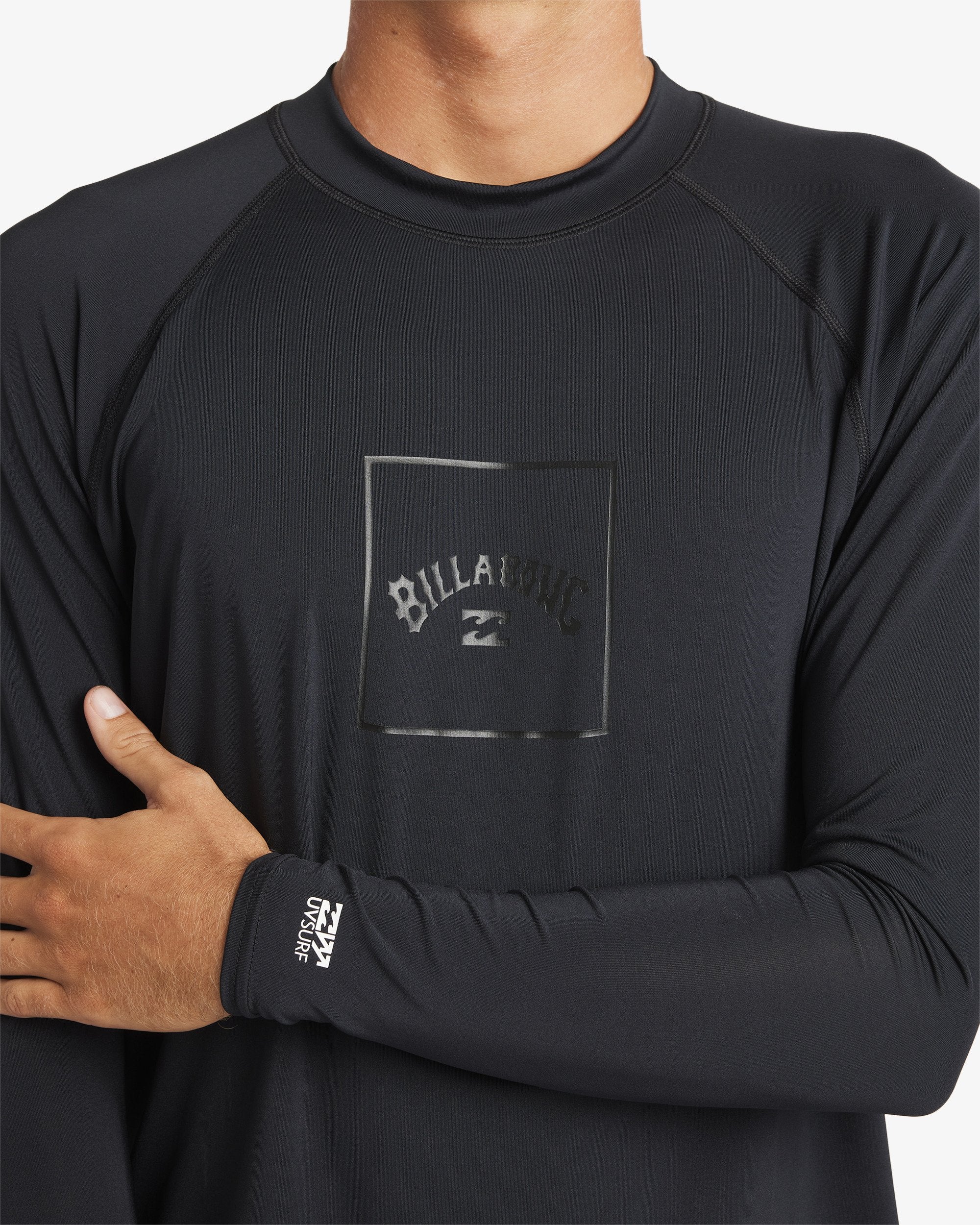 Mens Boxed Arch Long Sleeve Rash Vest