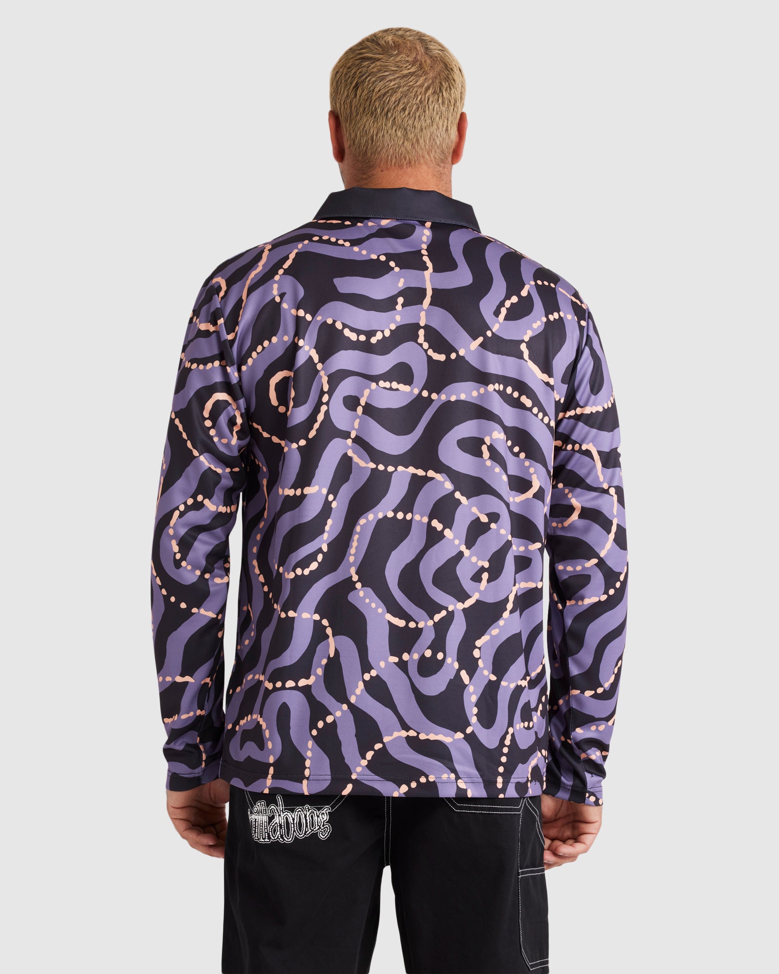 Mens Otis Mangrove Long Sleeve Surf Shirt