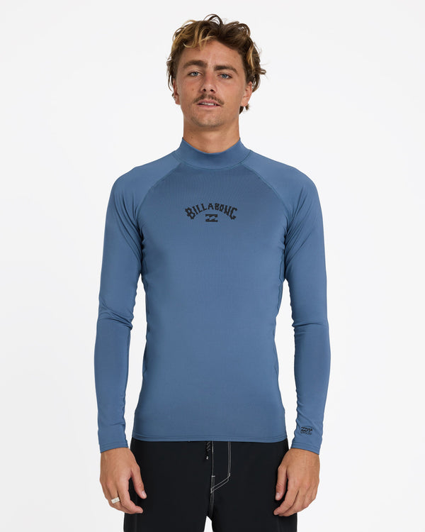 Mens All Day Arch Performance Fit Long Sleeve Rash Vest