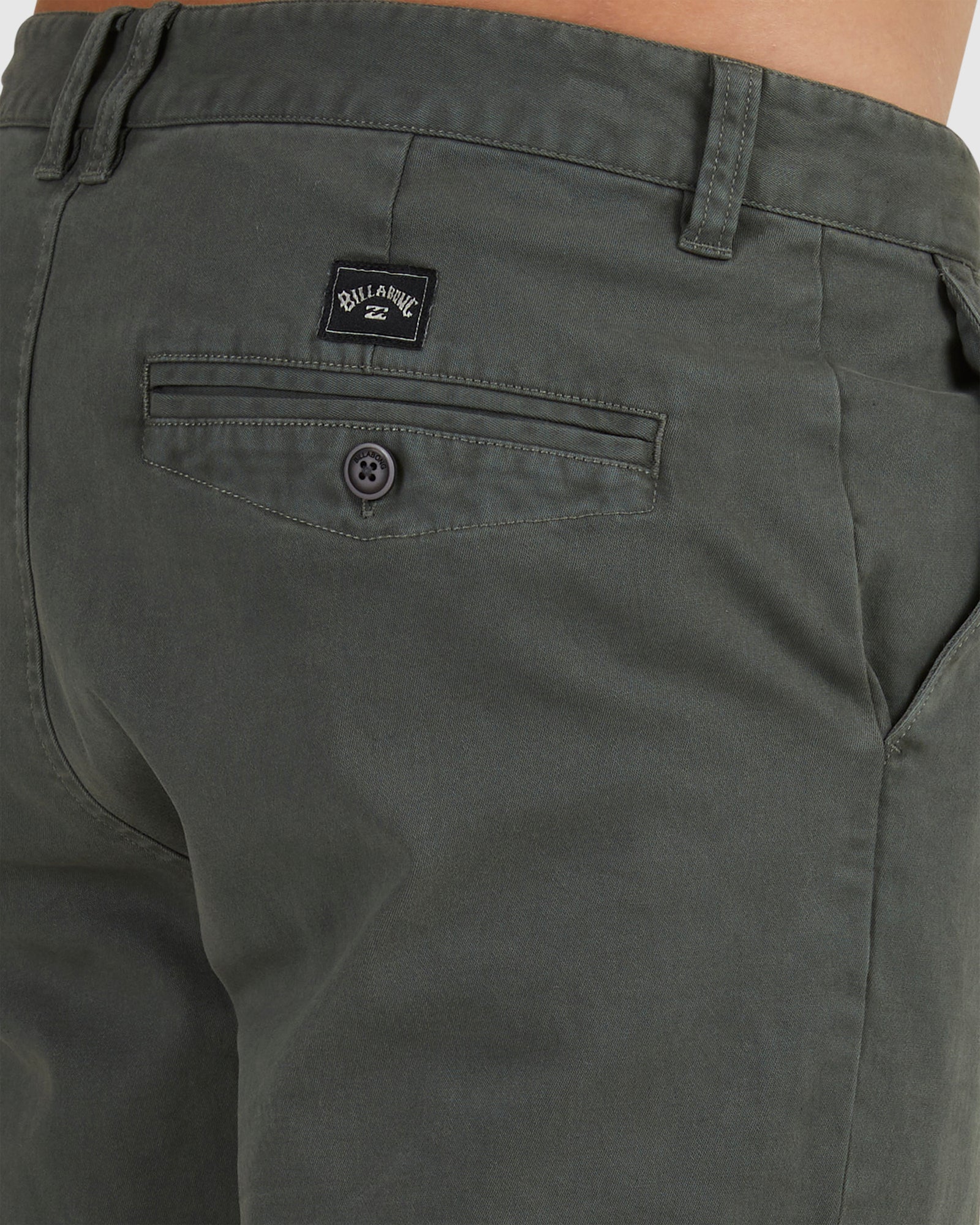 Mens Wave Washed Twill 19" Shorts