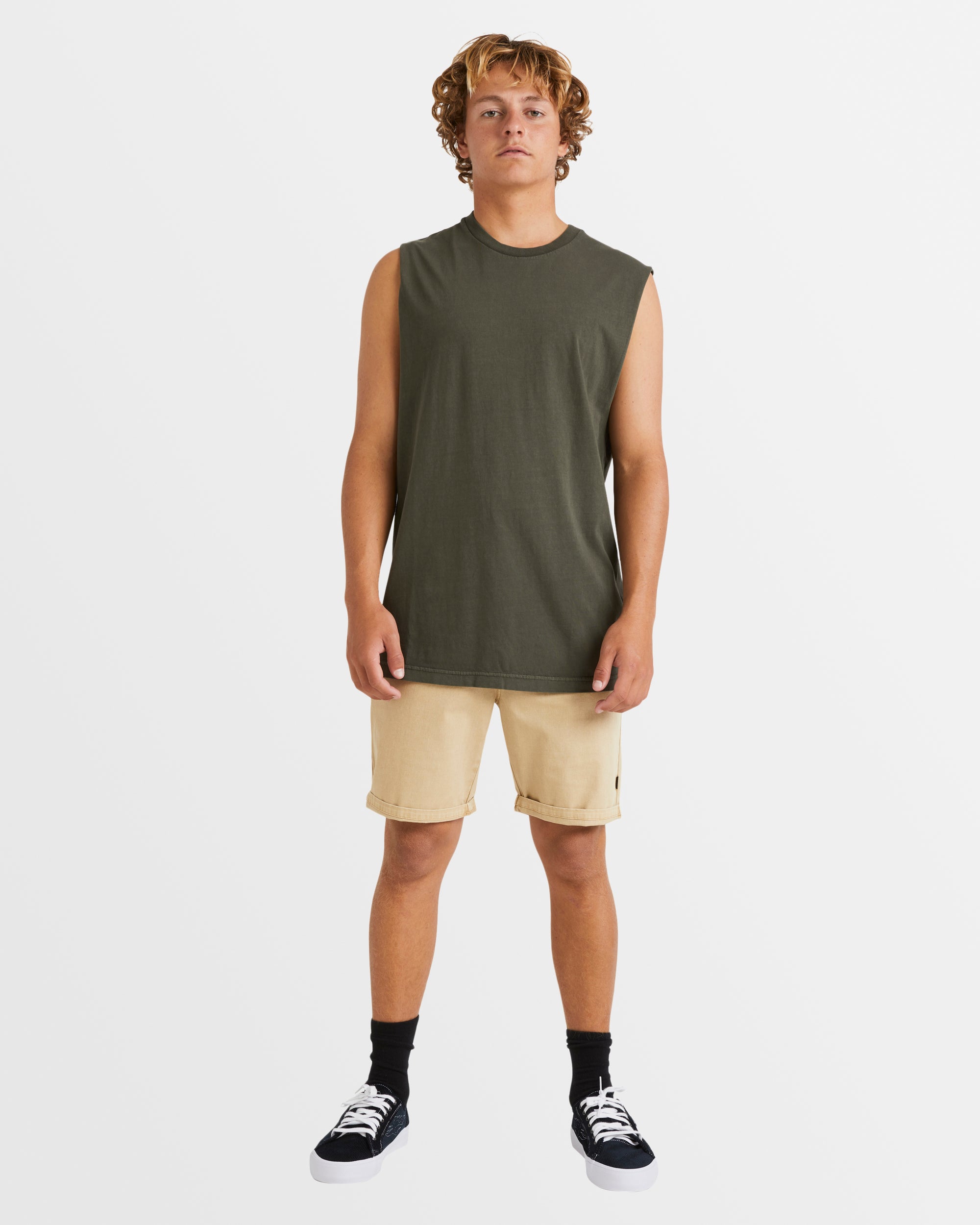 Mens Wave Washed Twill 19