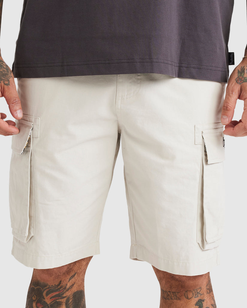 Mens Otis Combat Cargo Shorts STONE Billabong AU mens-otis-combat-cargo-shorts-stone-billabong-au