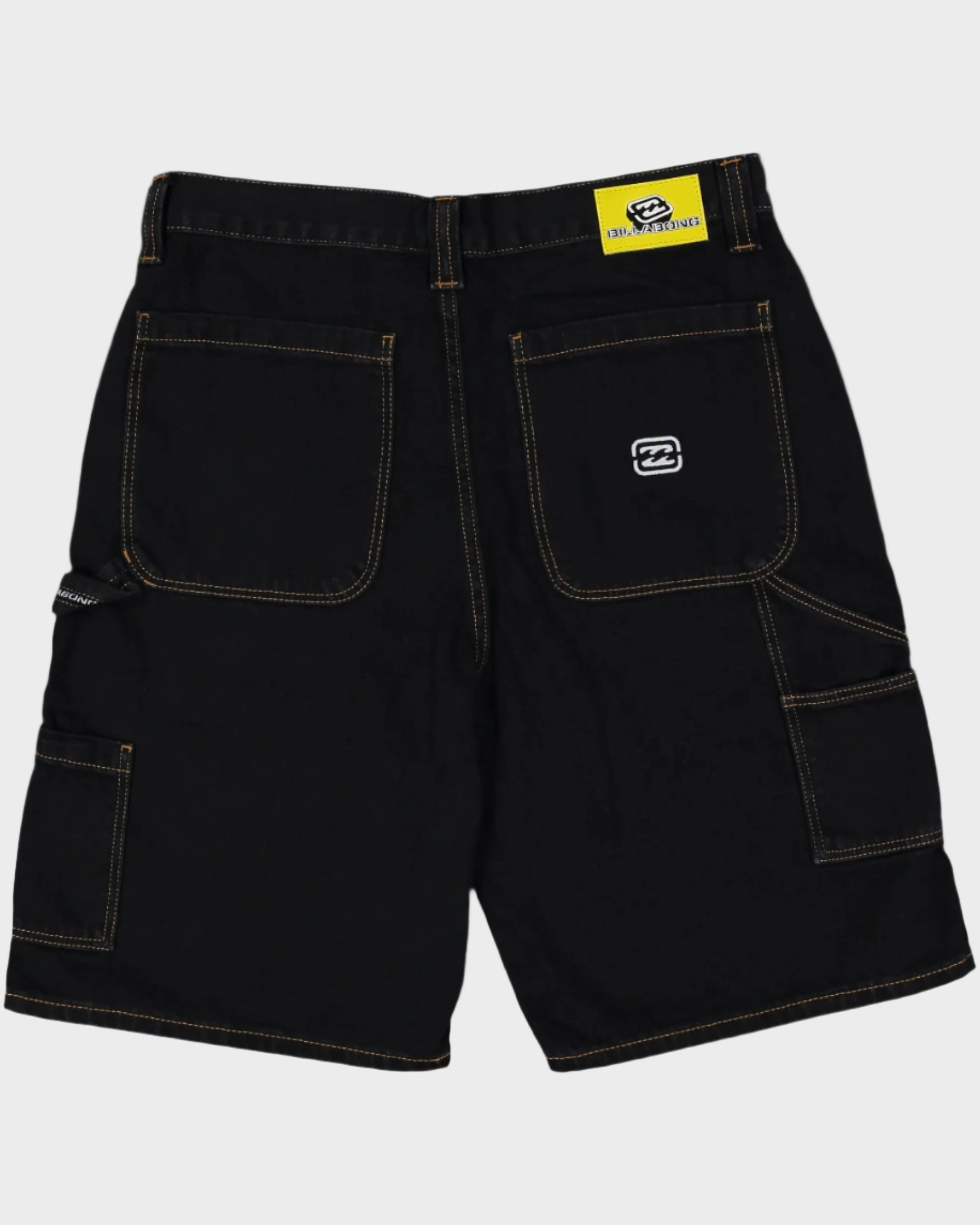 Mens Bad Dog Workwear Denim Shorts – Washed Black – Billabong AU