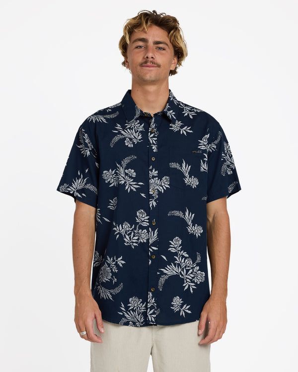 Mens Sundays Short Sleeve Shirt
