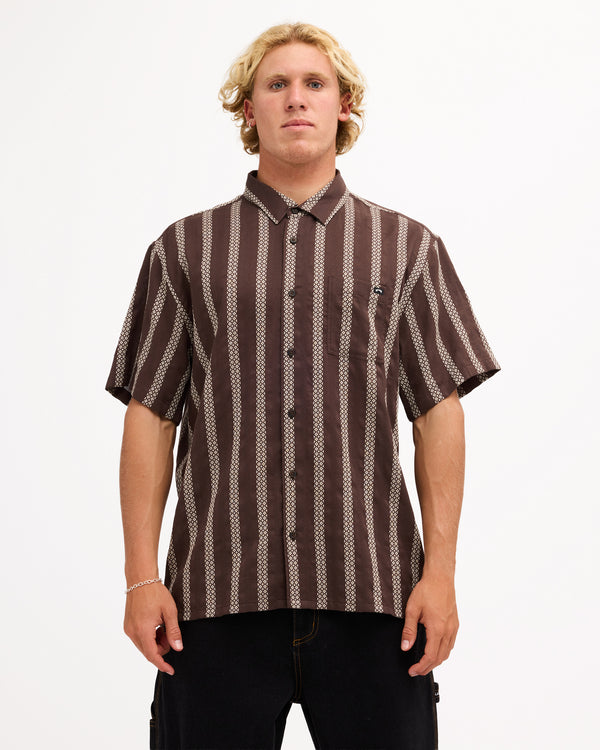 Mens Sundays Jacquard Shirt