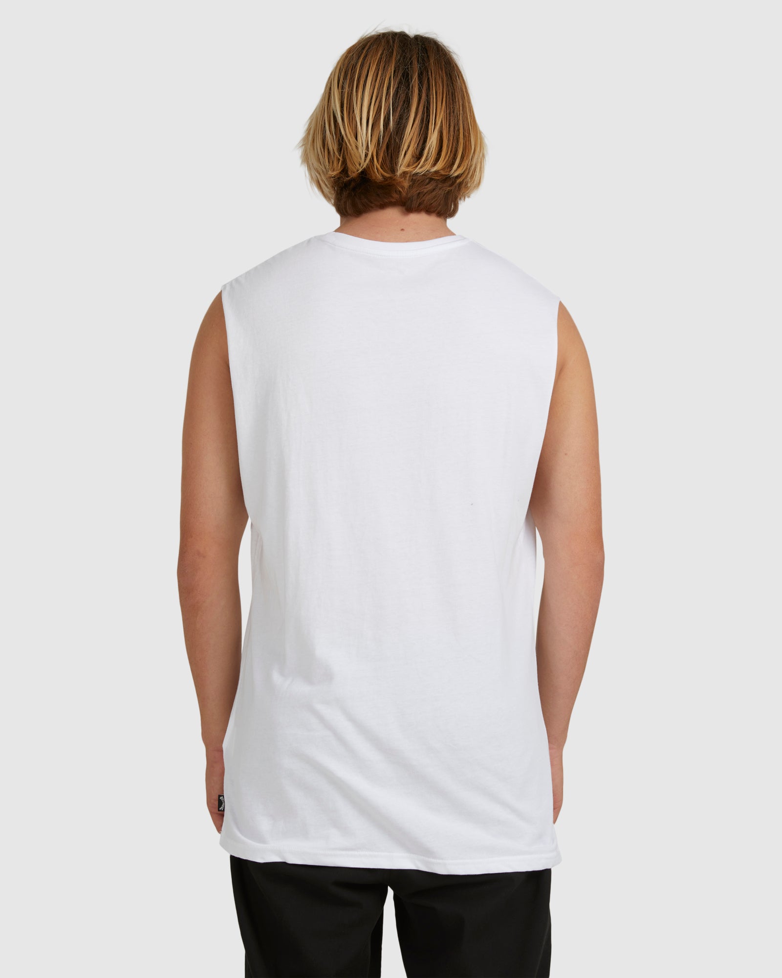 Mens Premium Wave Washed Muscle Top