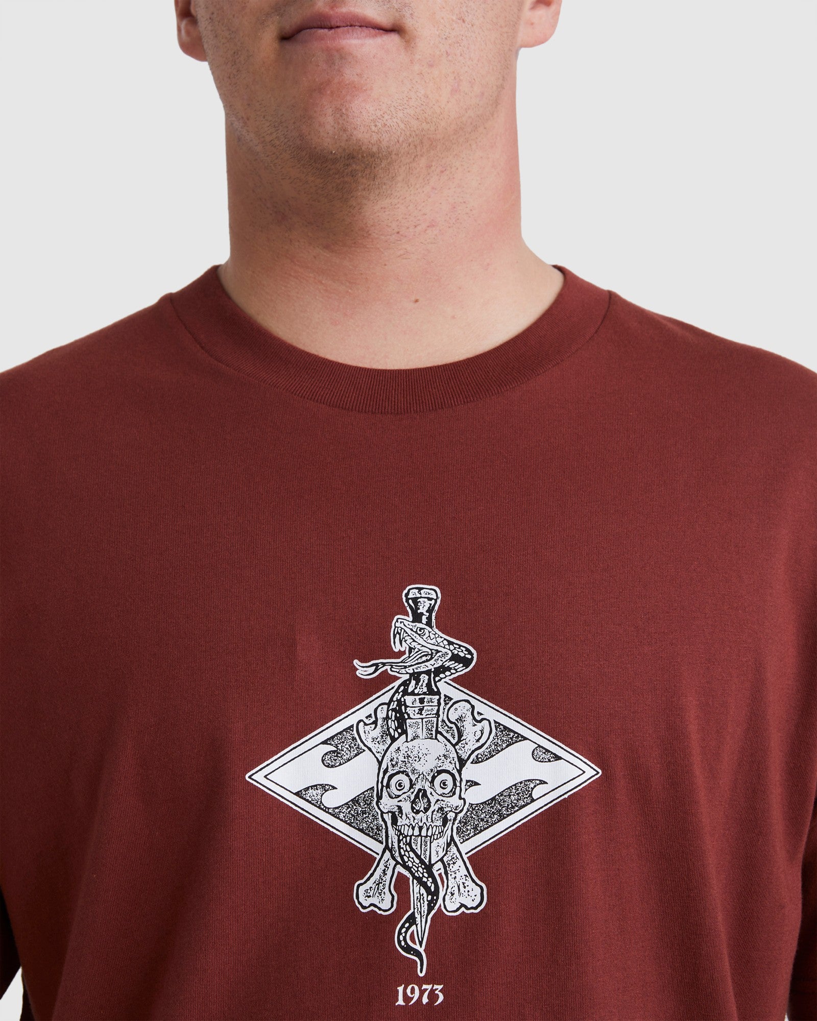 Mens Diamond Skull T-Shirt