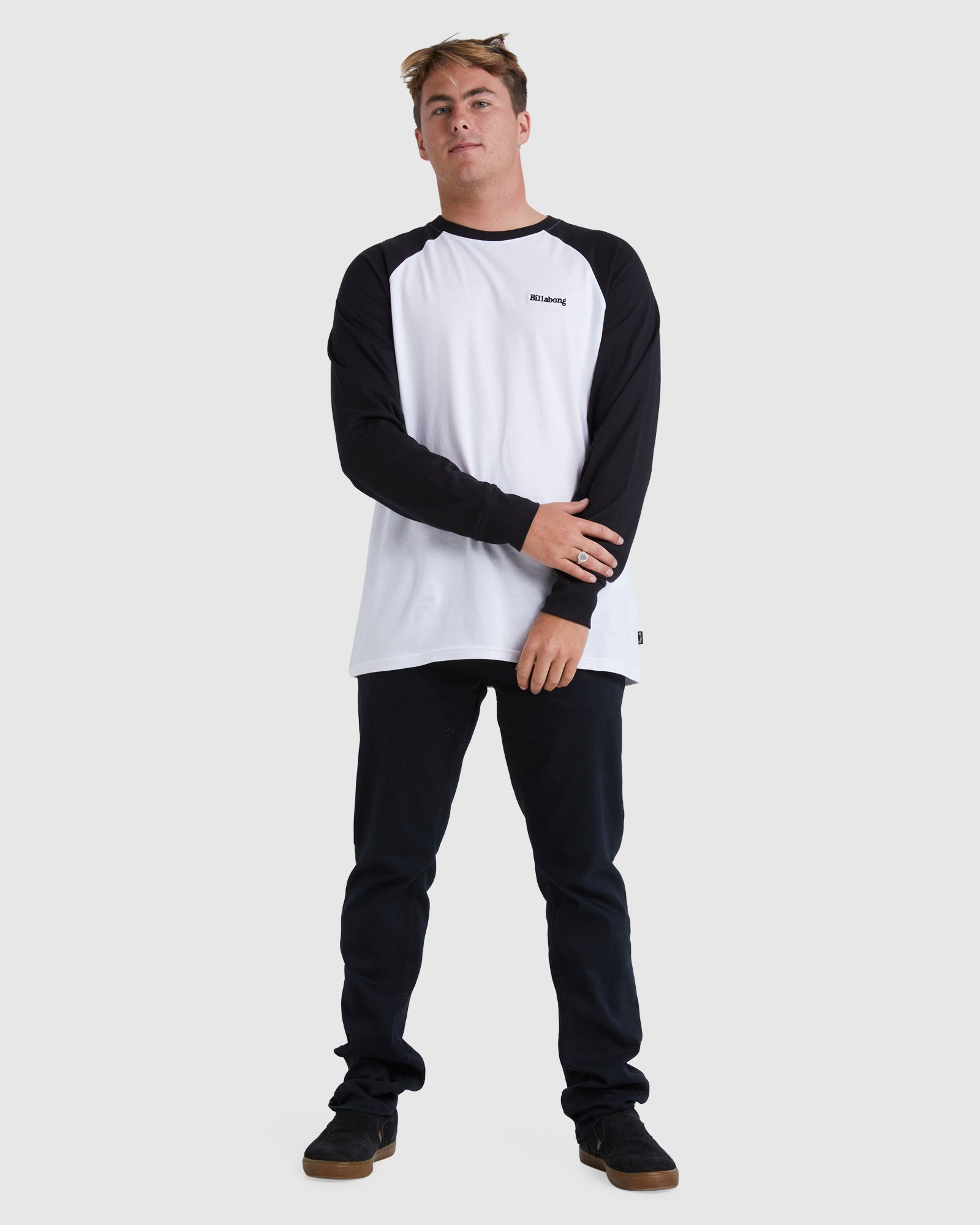 Mens Nineteenth  Long Sleeve Raglan T-Shirt