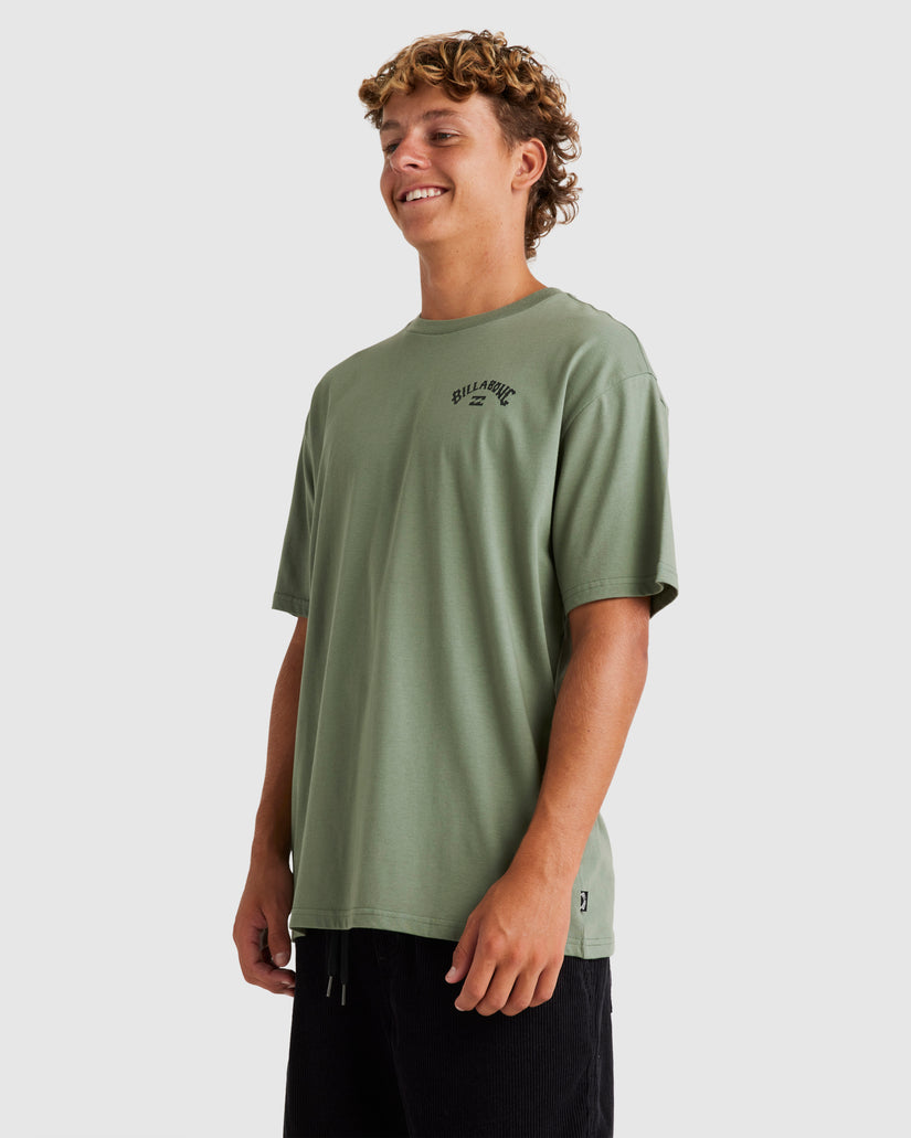 MisterTee T-Shirt MisterTee Herren Hooped Arch Tee (1-tlg), In MisterTee T-Shirt MisterTee Herren Hooped Arch Tee (1-tlg), In